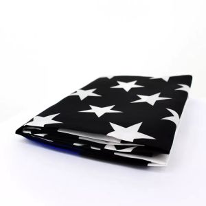 90x150cm Custom Polyester Flag National America Blue Line Flags