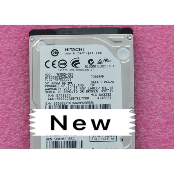 HTS725032A9A364 320G Hitachi Hard Disk 2.5" SATA Serial Port Premium Quality