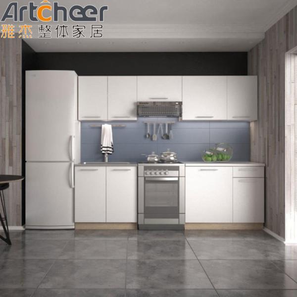 Quality HPL / HPDL Door Kitchen Cabinets Complete Sets With Modern Style And Durable Sink Base for sale