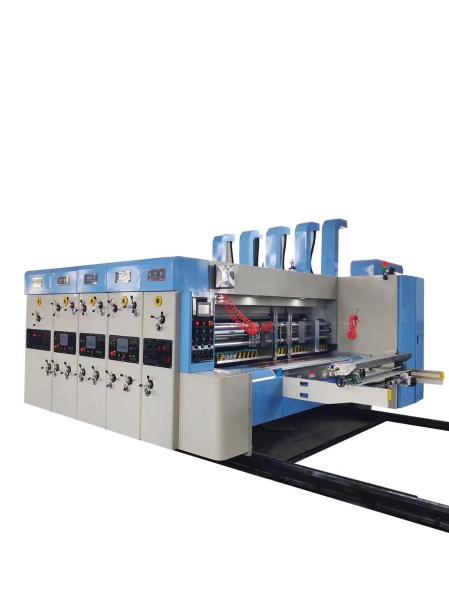 Quality High Speed Carton Box Making Machine Flexo Printing Slotting Machine for sale