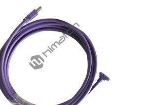 China Round Standard USB Cable , A/M To Micro B USB Cable With Thumbscrew Locking wholesale