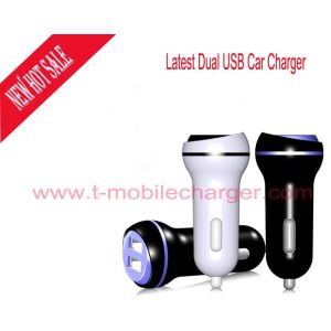China Latest patent dual Portable car charger on sale