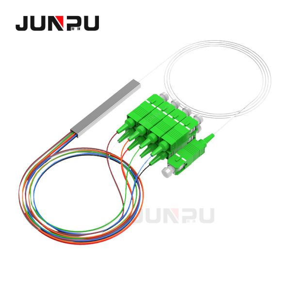 Factory Supply FTTH 1x8 PLC Fiber Optical Splitter Outdoor Terminal Box Mini Steel Tube