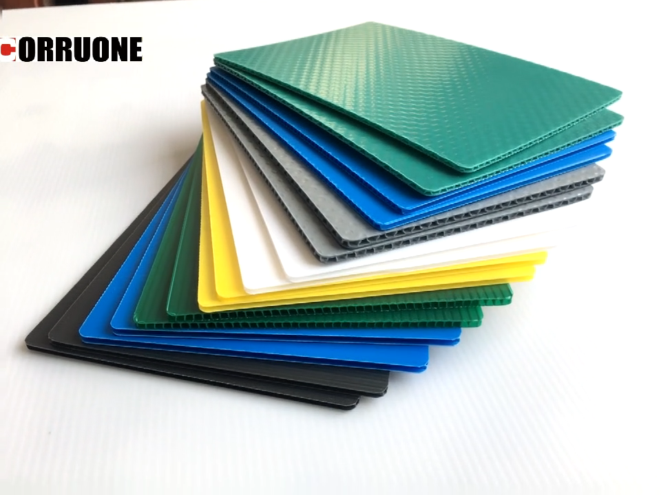 Reusable PP Honeycomb Board 250GSM-3500GSM Polypropylene 4x8 Sheet