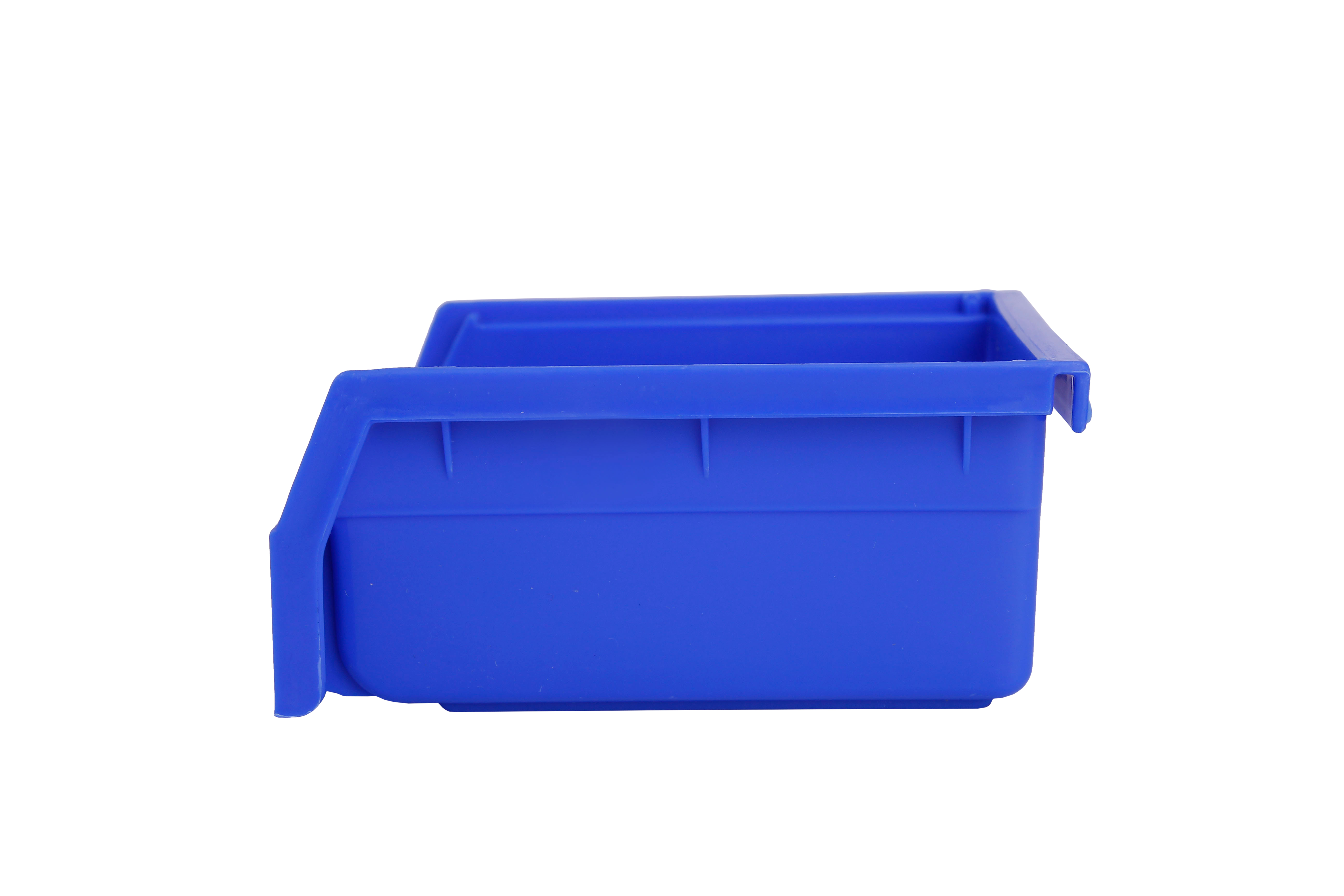Customized Color Open Hopper Front Bins for Plastic Stackable Warehouse Storage Box