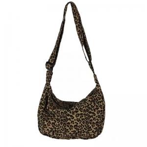 China Fashion Leopard Print Eco Canvas Bags Zebra Design Lady Single Shoulder Bag Large Capacity wholesale