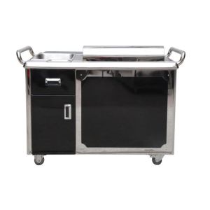 China Stainless Steel 304 Electric Teppanyaki Grill Table 380V wholesale