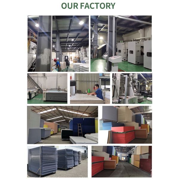 28-4 Pattern Melamine Grooved MDF Wood Panels for Effective Home Theater Soundproofing