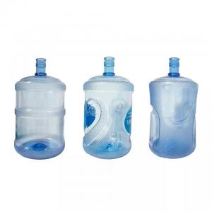 China Blue PC 5 Gallon Water Bottle Round Body Recyclable OEM For Drinking Bottled Water wholesale
