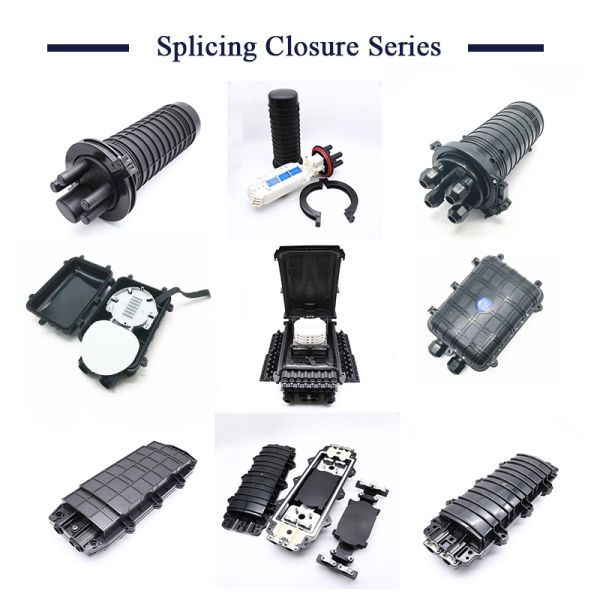 Waterproof Cable ABS PC PP Fiber Optic Splice Closure