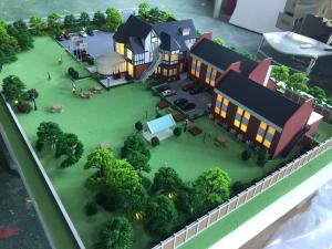 China Commercial Miniature Architectural Models Cad / 3D Max Drawing Custom Scale wholesale