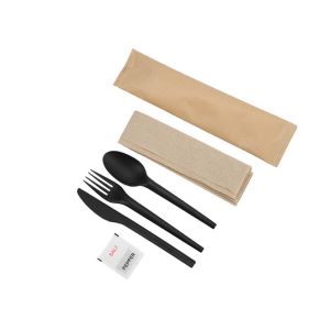 China 165mm 171mm PLA Biodegradable Disposable Utensils For Canteen wholesale