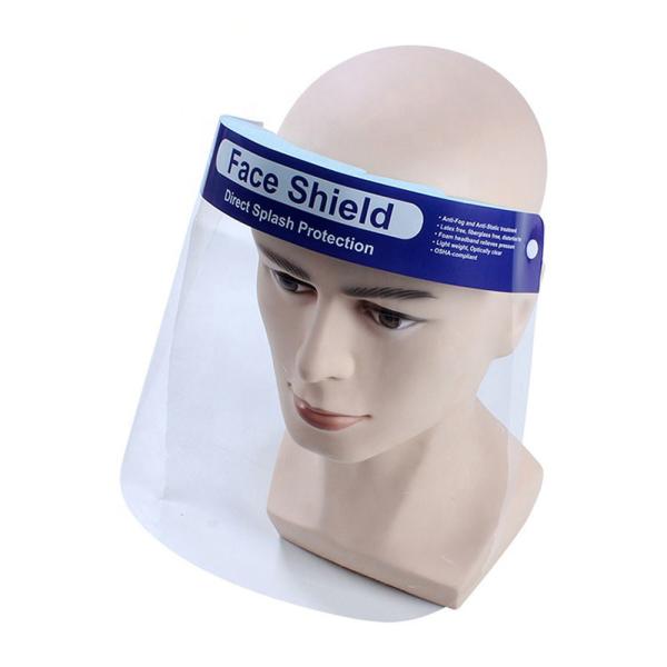Quality Breathable Transparent Face Shield Full Face Splash Splatter Protection for sale