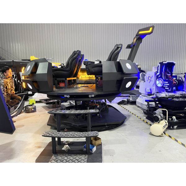 VR simulator control panel and interface