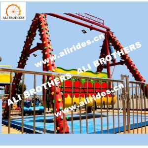 Buy cheap Funny outdoor amusement games machine happy swing rides from wholesalers