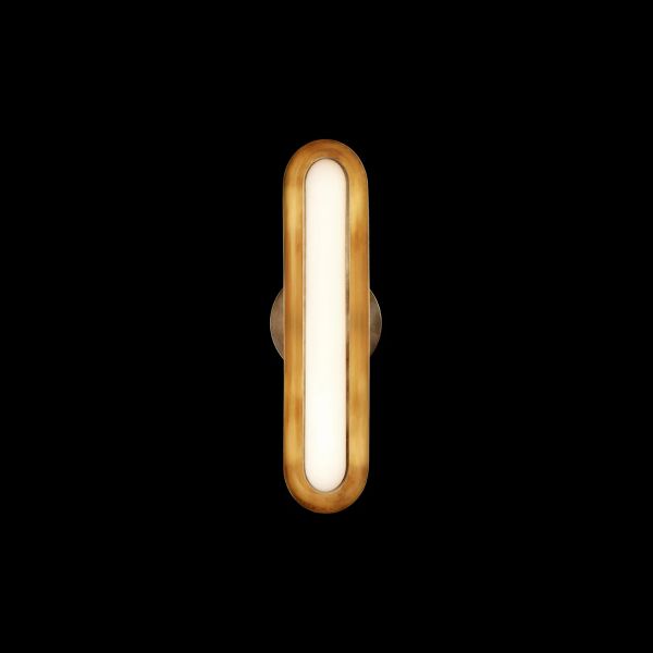Bronze LED Wall Sconce 460mm Height 110V-240V for Home Office