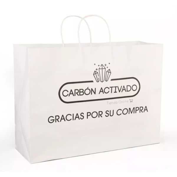 CMYK 50gsm To 200gsm Durable Kraft Paper Bags Flexo Printing