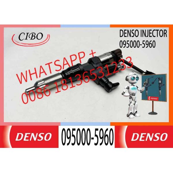 New Diesel Common Rail Injector 095000-5960 23670-E0300 23670-E0301 for Hi-no J07E J08