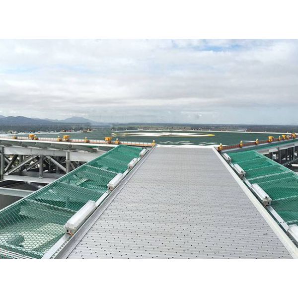 Chain Link Helipad Helideck Safety Net High Tensile Strength And Load Capacity