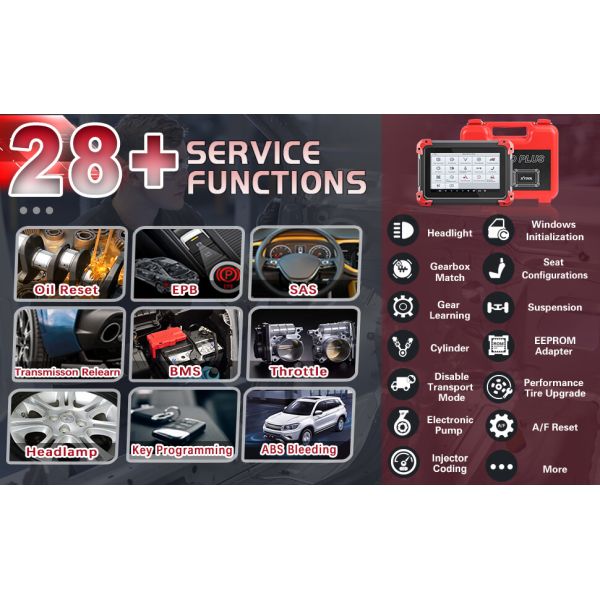 XTOOL X100 PAD PLUS  Key Programming All Systems Diagnostic Tool With 28+ Special Functions