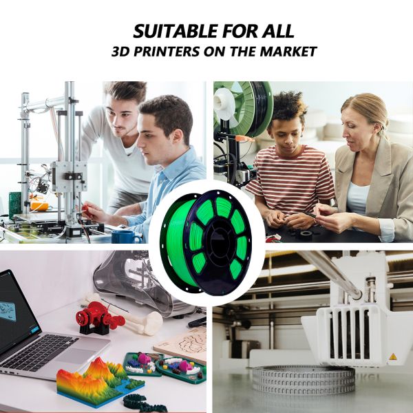 iBOSS PLA+Filament 3D Printing Filament PLA+ Bamboo Green 3D Filament 1.75mm 1kg