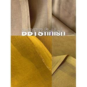 Golden selvedge spun polyster voile super twisted full voile BBTSfinish®