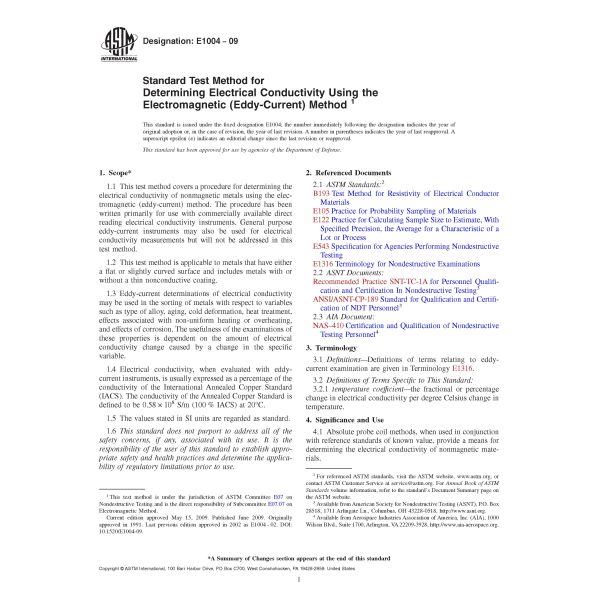 Tmd-103 TMTeck Eddy Current Testing Equipment Digital Conductivity Meter