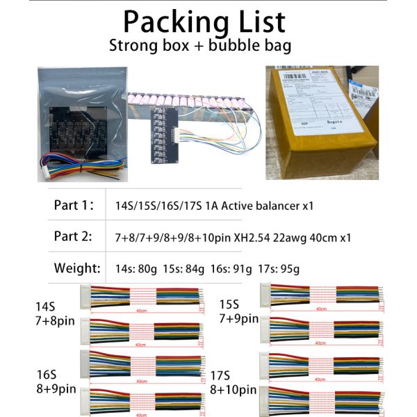 Inductive 15S 1A Active Equalizer Balancer Lifepo4 Li-Ion Battery Pack For Vacuum Cleaner