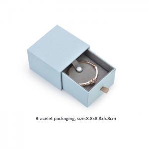 China Cardboard Pendant Jewelry Ring Necklace Boxes Handmade With Paperboard wholesale