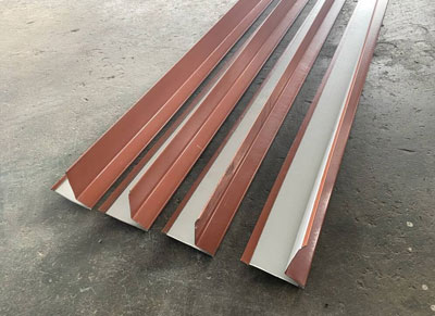 1.5''*1.5'' Flashing Drip Edge Roll Forming Machine Metal Sheet Roof Eave Trim