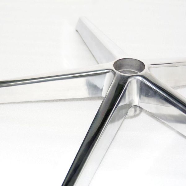 Aluminium Alloy Die Cast Furniture Chair Legs Adjustable High Quality Swivel Chair Base