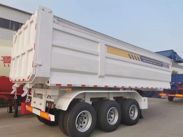 Quality Used Semi Trailers Brand New Dump Trailer With 2/3/4 Axles Made In China Load 60 Tons for sale