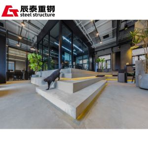 China Customized Prefab Metal Office Buildings , High Strength Steel Building Warehouse wholesale