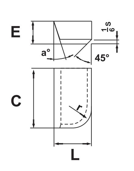 YT5 / P30 Model Tungsten Carbide Brazed Tips