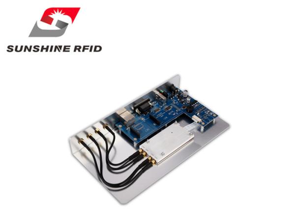 Quality High Efficient 860 960 Mhz RFID Reader , Fixed UHF RFID Reader Compact Design for sale