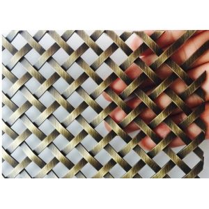 Balustrade Titanium Architectural Metal Mesh ISO9002