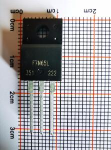 F7N65L TO-220F-3L N-CHANNEL POWER MOSFET 7A 650V Applications In Switching Power Supplies And Adaptors