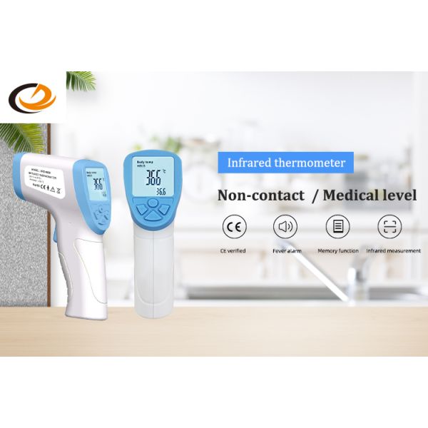 Simple Use Contactless Infrared Thermometer , Non Contact Temperature Gun