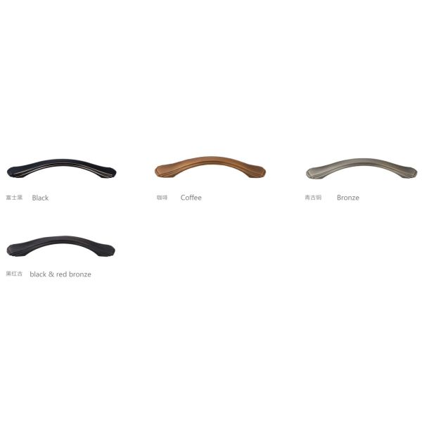 Zinc alloy 96/128mm various colors Furniture/Cabinet/Door/Drawer Handle