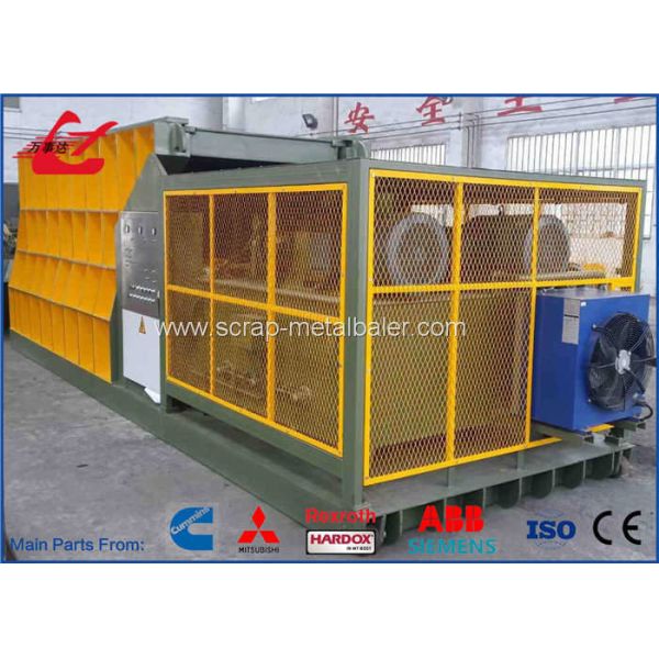 Hydraulic Container Scrap Shear Full Automatic Cutting Machine For Waste Metal Shearing