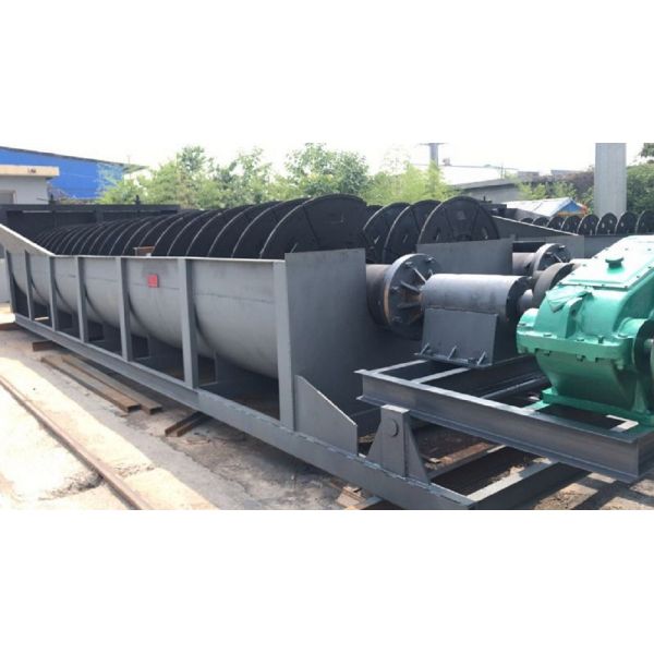 LSX Double Spiral Sand Washing Machine Double Spiral Sand Washer 2 X 11kw Power