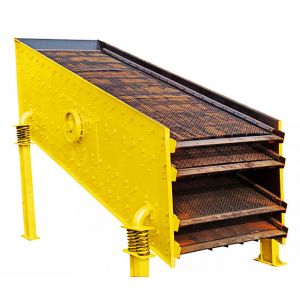 1 - 4 Layers Mobile Vibrating Screen For Aluminite Powder