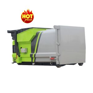 Mobile Garbage Station Truck Compressed Waste Garbage Container Compression