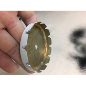 China White Painting Brass Laser Cutting Deep Drawing Metal Stamping wholesale