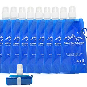 PREMIUM QUALITY - Ultimate leakproof hydration bottle (.5L/16.9 oz each).