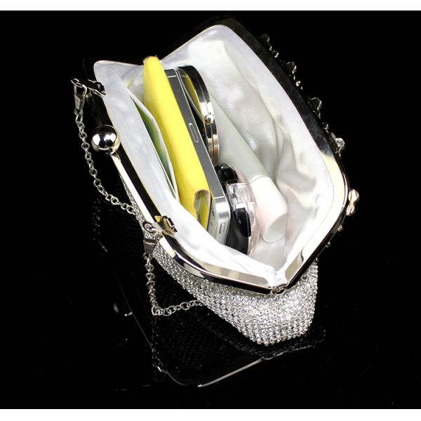 Classic full crystal rhinestone clutch dinner evening lady bride bridesmaid diamond-encrusted dinner clutch bags