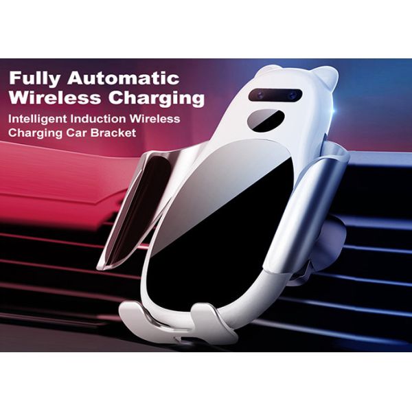 Smart Sensor 9V 1.67A 15W Wireless Phone Mount Charger