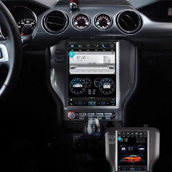 Ford Mustang Android Auto Head Unit Car Dashboard Screen