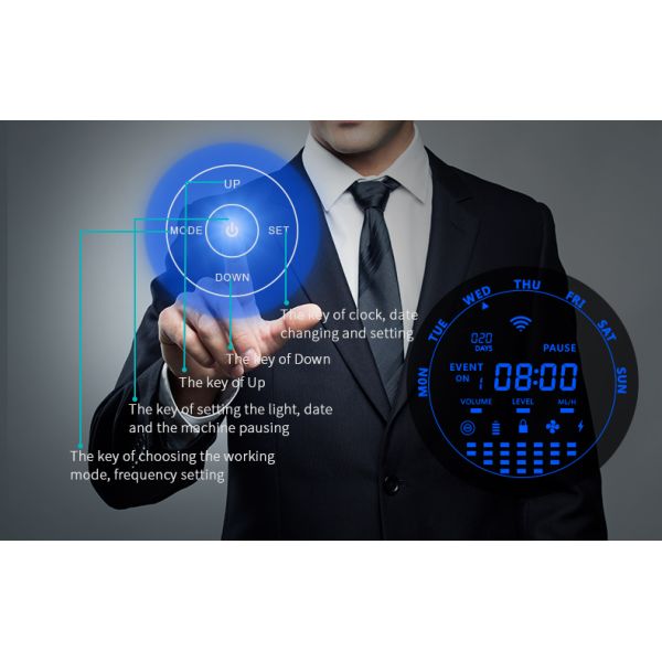 New Design 800Ml Wall Mounted Hot Sale Large Area Aroma Scent Machine Touch Screen Aroma Scent Diffuser Machine For Commercial