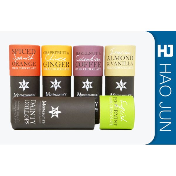 Food Grade Cylindrical Shipping Tube , Recyclable Cylinder Paper Box